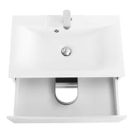 Тумба под раковину BelBagno MARINO (650х450х500) подвесная, Bianco Lucido MARINO-650-2C-SO-BL-P