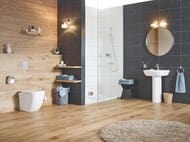 Умывальник Grohe Euro Ceramic 39335000 подвесной (595х149х482)
