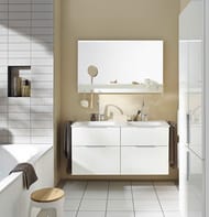 ����� � ������� ��������� (������) Burgbad Eqio 1220�490�616 ������., 4 ��., ����� SEYY122F2009A0070