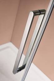 Душевой уголок CEZARES STYLUS левый (800х1200х1950) O-M-AH-1-120/80-C-Cr-L стекло прозр,профиль хром