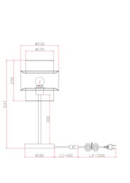 ���������� ���������� Freya Ribbon (���� ������) FR5333TL-01W, 220/240 V, IP 20, �������
