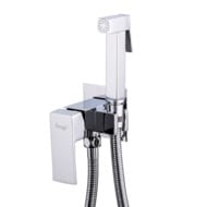 Гигиенический душ с смесителем встраиваемый , FRAP хром, F7506 — миниатюра 1
