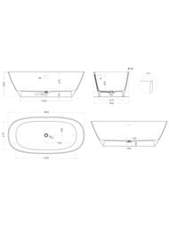 ����� ��������������� Salini SOFIA (1850�900�605) ���.������, S-Sense, ������ ��������� 102519GF