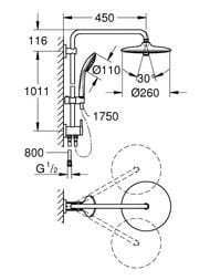 ������� ������� Grohe Euphoria 27421002 ������� � ������ ���, �����, ������