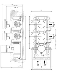 ���������� ����� Gessi 09264.031 ����������������� ��������� ��� �����