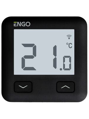 Терморегулятор ENGO программируемый управление по Wi-Fi, черный E10B230WiFi
