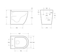 ������ ��������� BelBagno Loto (524x366x345) ������������, � �������� ���������, ����� BB070CHR/SC