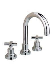 Смеситель для раковины Nicolazzi Mac Kinley 2208CR27 на 3 отверстия, хром, декор Monte Croce — миниатюра 1