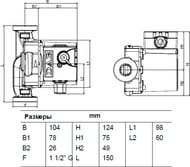 ����� �������������� DAB VS 65/150 M  60182213H