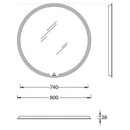  KERAMA MARAZZI MIO   , 80020800,  MIO.mi.80D\WHT