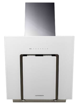 Вытяжка Kuppersberg F 660 W (598х1147х385) 800 м3/ч, 222 Вт, ДУ, белое стекло 5614