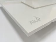 Кнопка управления ALCAPLAST M570 для скрытых систем инсталляции, белый глянец