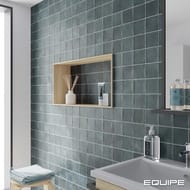 Керамогранитная плитка EQUIPE ARGILE GLACIER (100х100) синяя, 27575 (кв.м.)