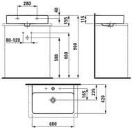 �������� Laufen VAL 816283 (600�420�155) ������������ ����������, ��� ��������� ��� ���������