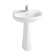 Раковина с пьедесталом Vitra Normus (550х420х810) отверст. под смесит.,антибакт. покр. 9600B003-7650