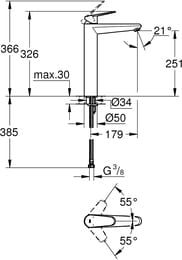  Grohe EuroDisc Cosmopolitan 23432000   , , 