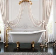 Ванна отдельностоящая Estet Царская (1700х730) из искусственного камня ФР-00000685