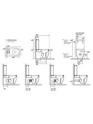 ���� �������-�������� Kerasan Flo 311701 600�360�870 ���.������, ������, ��� �������, �����