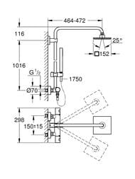 ������� ������� Grohe Euphoria 27932000 ��������� � ������� � ������ �����