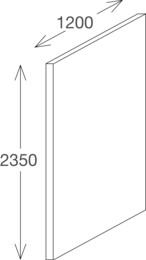 ������ ������������ Jacob Delafon PANOLUX 1200�2335 �������� ������������ �����, �������-�����/������������� ����� E63000-D29