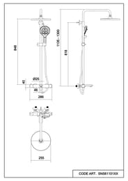 ������� ������� Abelsberg Perfecta SNS61102MB � ����������� ��� ����� � ����, ������������� ������