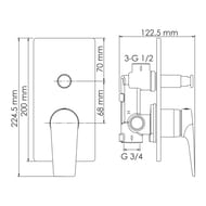   / WasserKRAFT Aisch 5561 ,  2 ,  