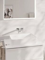 Смеситель Hansgrohe Tecturis E для раковины, встраиваемый, хром 73051000 — изображение 2