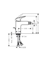 ��������� Hansgrohe Logis 71200000 ��� ���� �������������, ������������� �����, ������ ������, ����