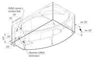 Ванна акриловая Радомир СОФИЯ (1690х990) правая, белая, с каркасом 2-01-0-2-1-223