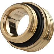 Ниппель STOUT 1/2"х3/4"НН, для радиаторов, латунь, арт.SFT-0049-000002