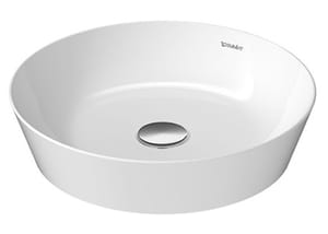 Раковина DURAVIT CAPE COD 430х430 без отверстия под смеситель, без перелива, белая 2328430000