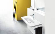 Смеситель Hansgrohe Logis 71091 для умывальника, высокий фиксированный излив, без донного клапана