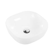 Раковина накладная BelBagno (425х425х145) квадратная, без отверстия под смеситель, белая BB1301