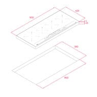 ������������ �������� ������ TEKA Maestro IZC 94620 MST BLACK (900�400) ������