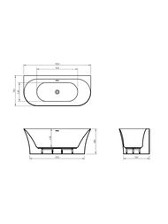 ����� ��������� BelBagno BB711-1550-700 (1550�700�580) ����������,�����������,�����