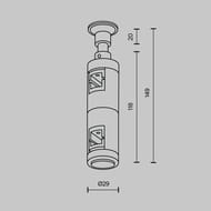 ��������� ��������� Wall ������� Maytoni Flarity (�������) TRA155CW-D1-PT �������, IP20