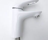Смеситель Grohe EuroStyle 33558LS3 для раковины на одно отверстие, однорычажный, белый