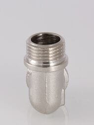 Уголок VALTEC 1/2"НН с/огр. лат/никель VTr.093.N.0004
