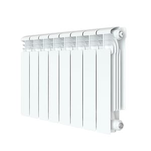 Радиатор алюминиевый RIFAR Alum 350 (415х648х90) 8 секций, 1096Вт, бок.подкл., RAL35008