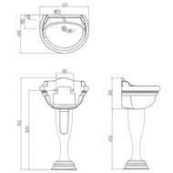 �������� ��������� Migliore MILADY 52 (520�400�300) ����� D4 Russo, ������/����� 26813