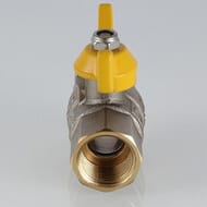 Кран шаровый для газа VALGAS 1/2"ВВ бабочка VT.277.N.04