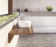 Умывальник RAVAK MOON 1C (400х355х120) белый, накладной, без перелива