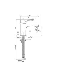 ��������� ��� ����������� Ideal Standard ALPHA BC552AA ��� ������� �������