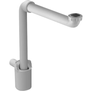 Сифон экономичный Duravit для мебельной раковины 0050760000