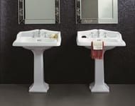 Раковина подвесная Simas ARCADE (680х540х210) перелив, отверстие под смеситель, цвет: белый AR 824