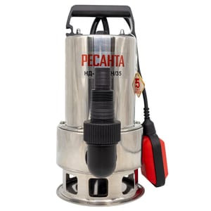 Дренажный насос Ресанта НД-15500П/35, нижний забор воды, 15500 л/час, 1100 Вт