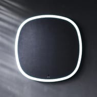 %Зеркало AM.PM (650х650 мм) сложной формы с контурной LED-подсветкой, ИК- сенсором  M8FMOX0651WGS