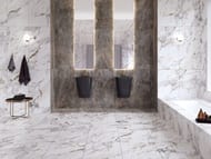 Керамогранитная плитка Vitra Marble-X Бреча Капрайа (600х600) лаппато, белая K949761LPR (кв.м.)