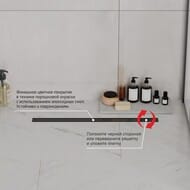 ������� ����� Paini Slim Line L=500 ��, D50, ������ �������, CH500SLC