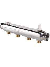Коллектор VALTEC 1" на 4 выхода 1/2"Н нерж. м/о 100 мм VTc.510.SS.060404
